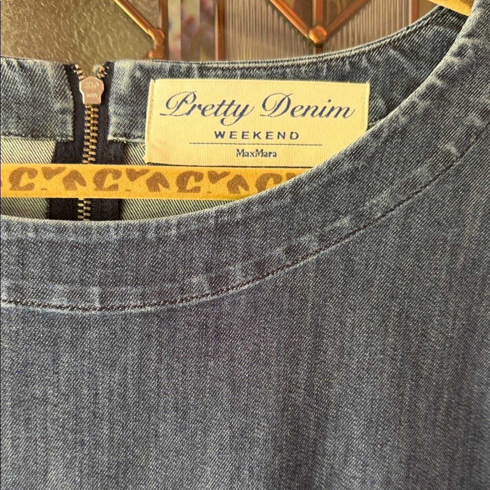 - Women's MAX MARA Weekend Denim dress NWOT. RETAIL $495 US size 14